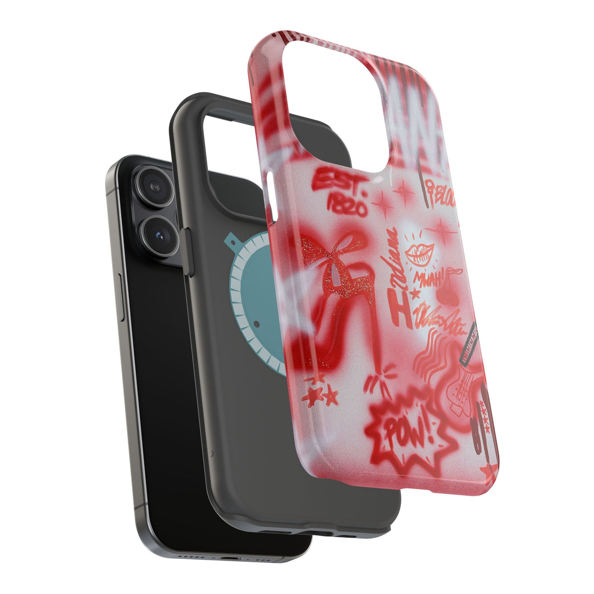 MagSafe "indiana" airbrush iPhone case