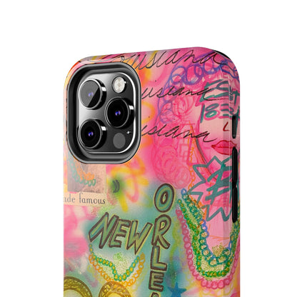 "new orleans, la" airbrush iPhone case