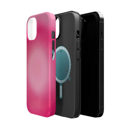 MagSafe "pinkberry" airbrush iPhone case