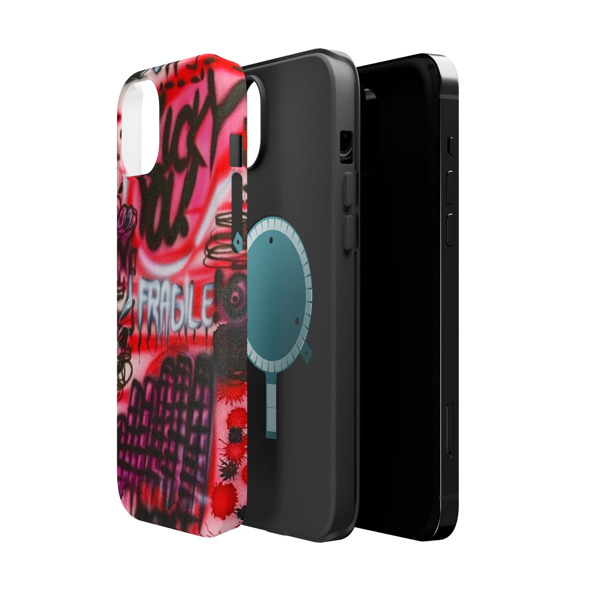 MagSafe "lucky you!" airbrush iPhone case