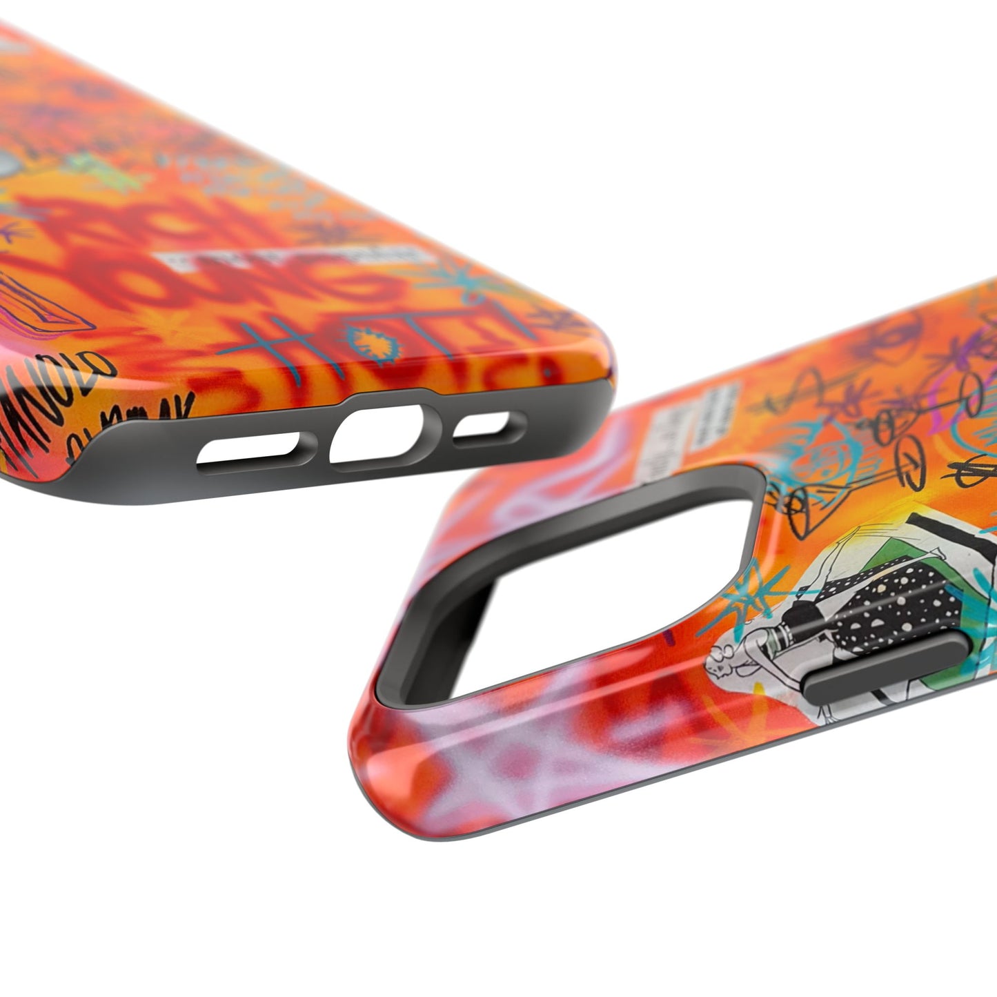 MagSafe „reich, jung, heiß“ Airbrush iPhone Hülle