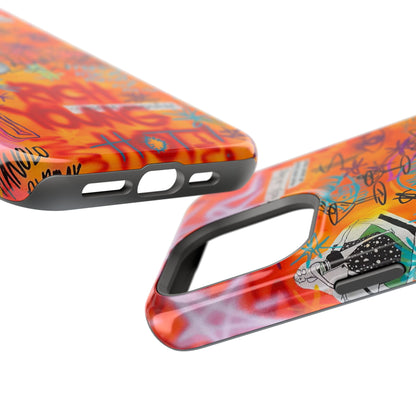 MagSafe „reich, jung, heiß“ Airbrush iPhone Hülle
