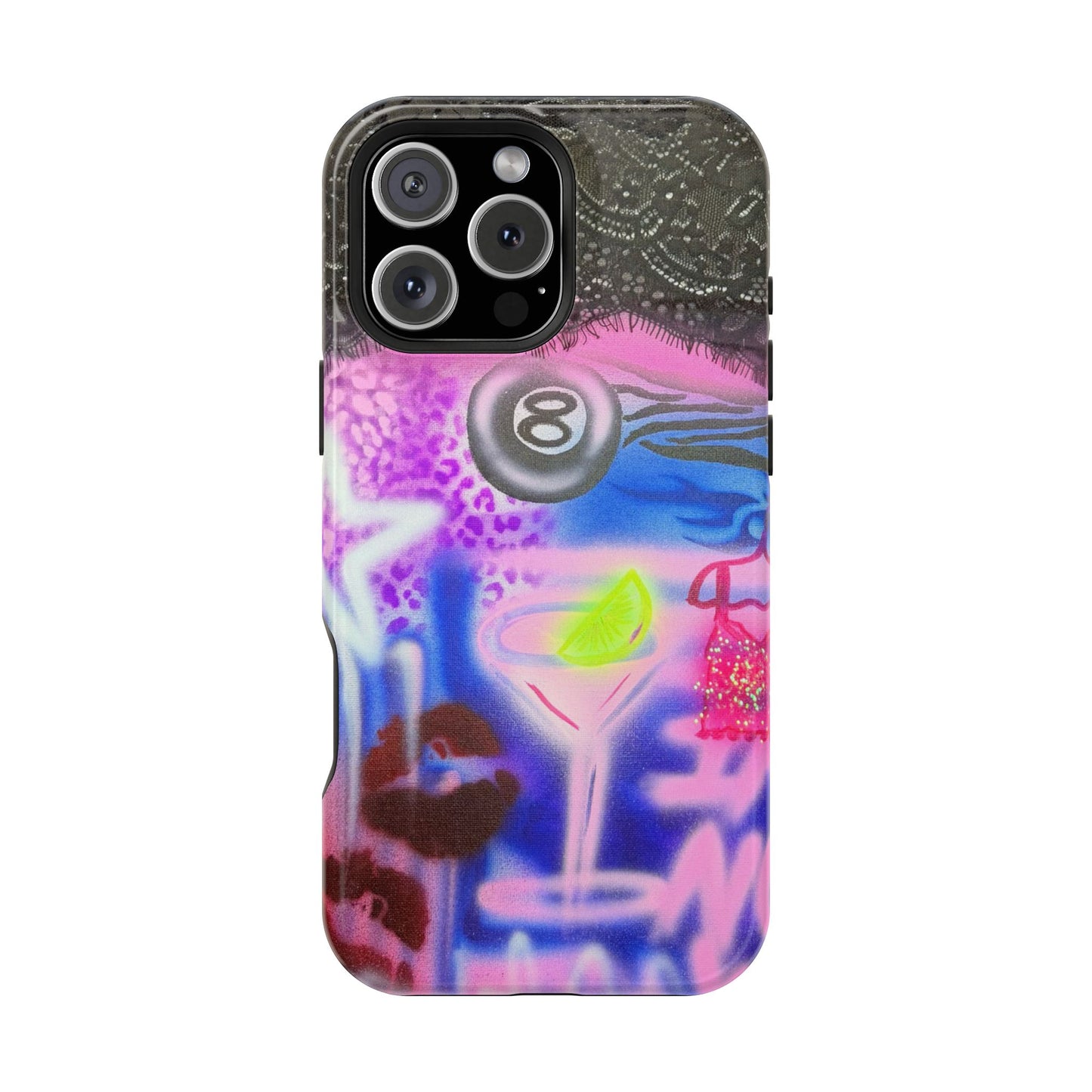 MagSafe "dream life" airbrush iPhone case