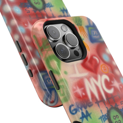 MagSafe "i <3 NYC" airbrush iPhone case