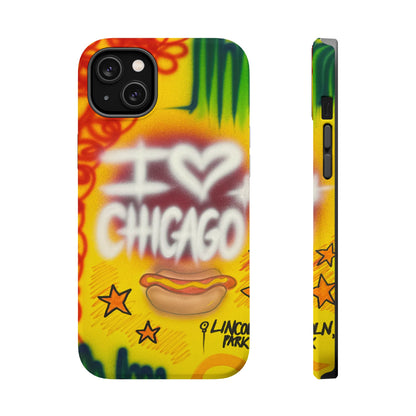 MagSafe "chicago" airbrush iPhone case