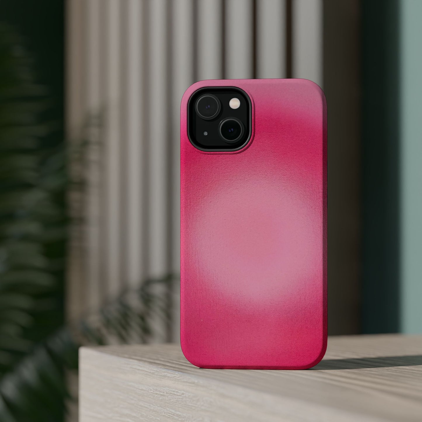 MagSafe "pinkberry" airbrush iPhone case