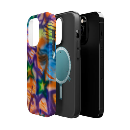 MagSafe "streetwear angel" airbrush iPhone case