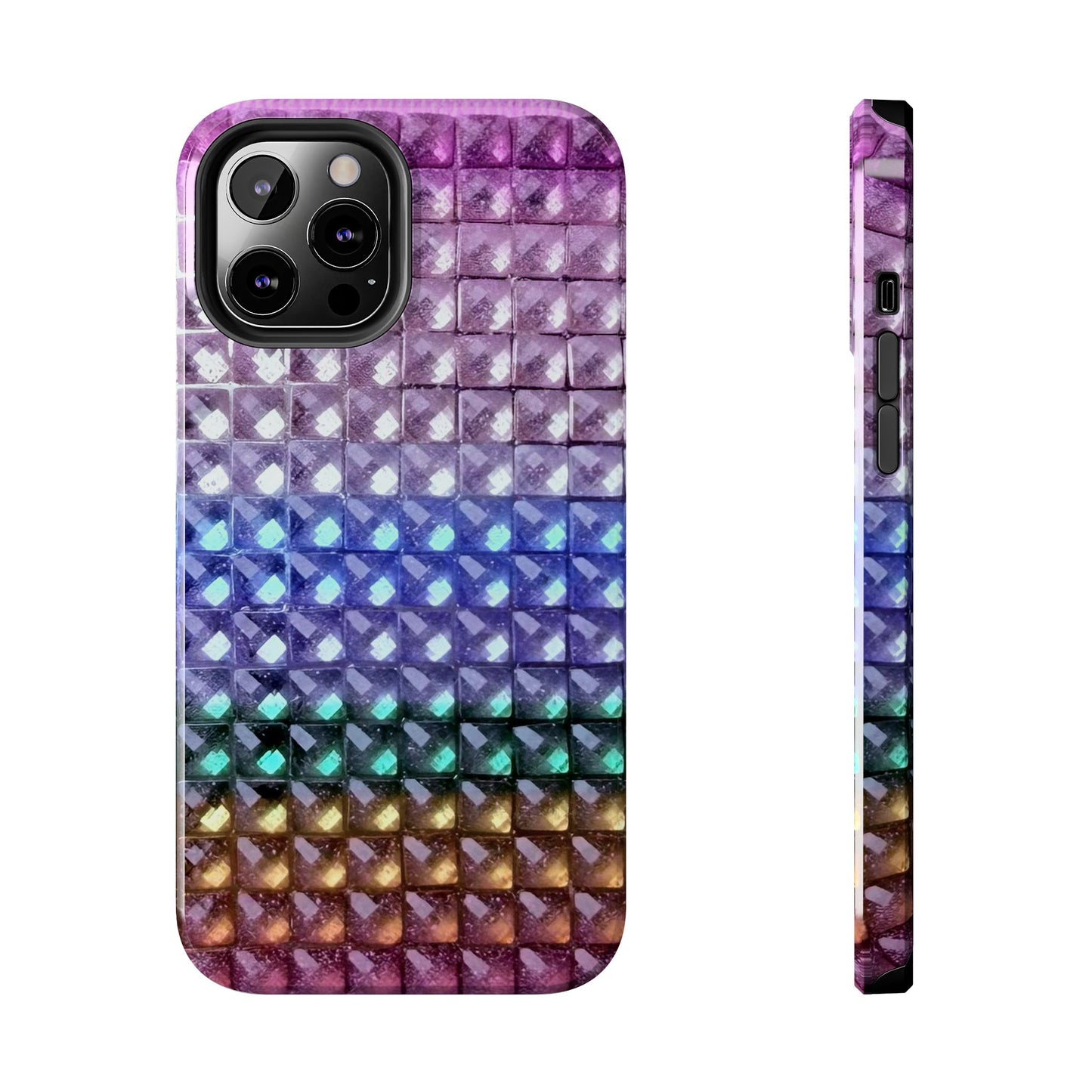 "multicolor studs" airbrush iPhone case