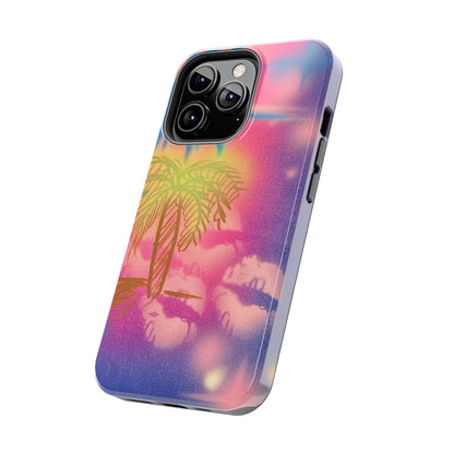 "glowy night" airbrush iPhone case