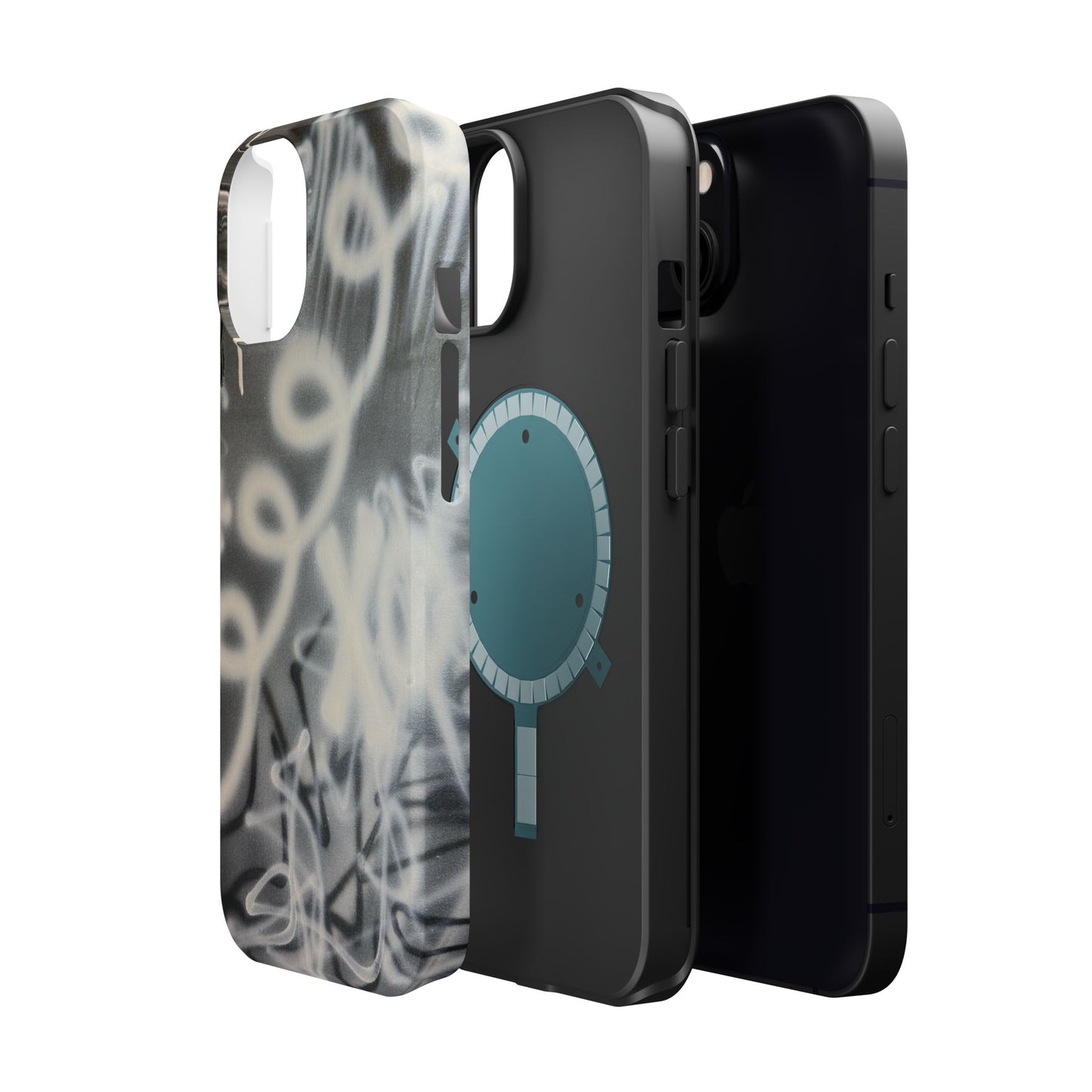 MagSafe "spatial blur" airbrush iPhone case