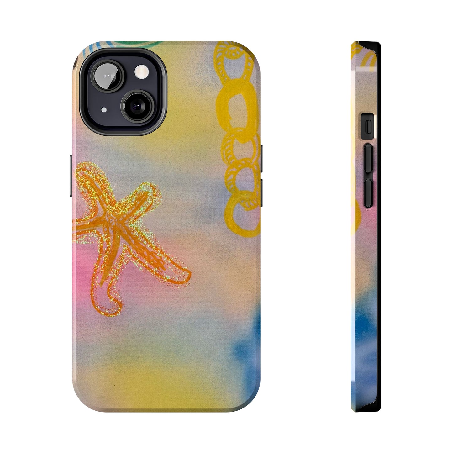 "sweet starfish" airbrush iPhone case