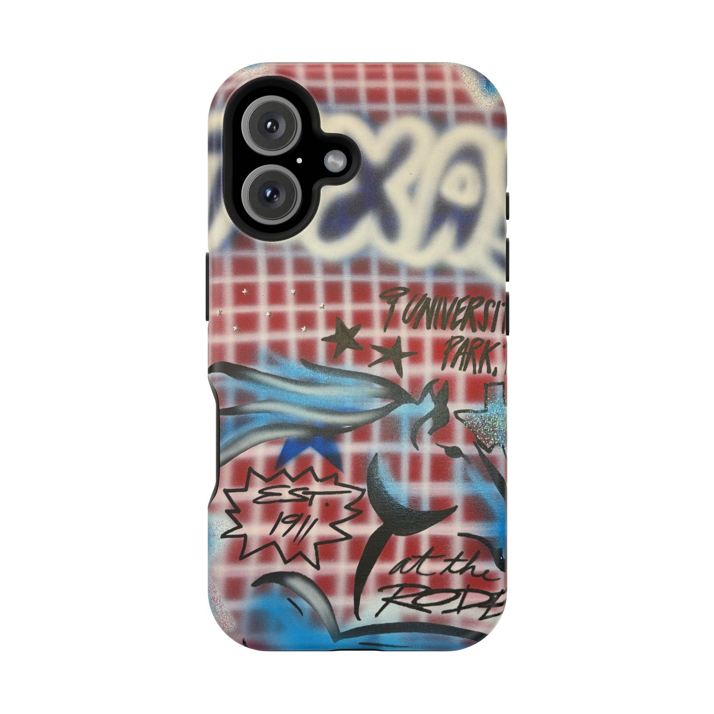 MagSafe "texas" airbrush iPhone case