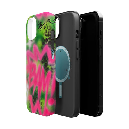 MagSafe "BAM! pt. 2" airbrush iPhone case