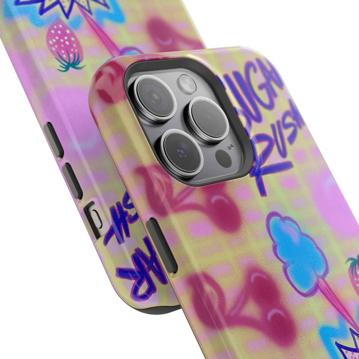 MagSafe "sugar rush" airbrush iPhone case