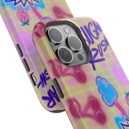 MagSafe "sugar rush" airbrush iPhone case
