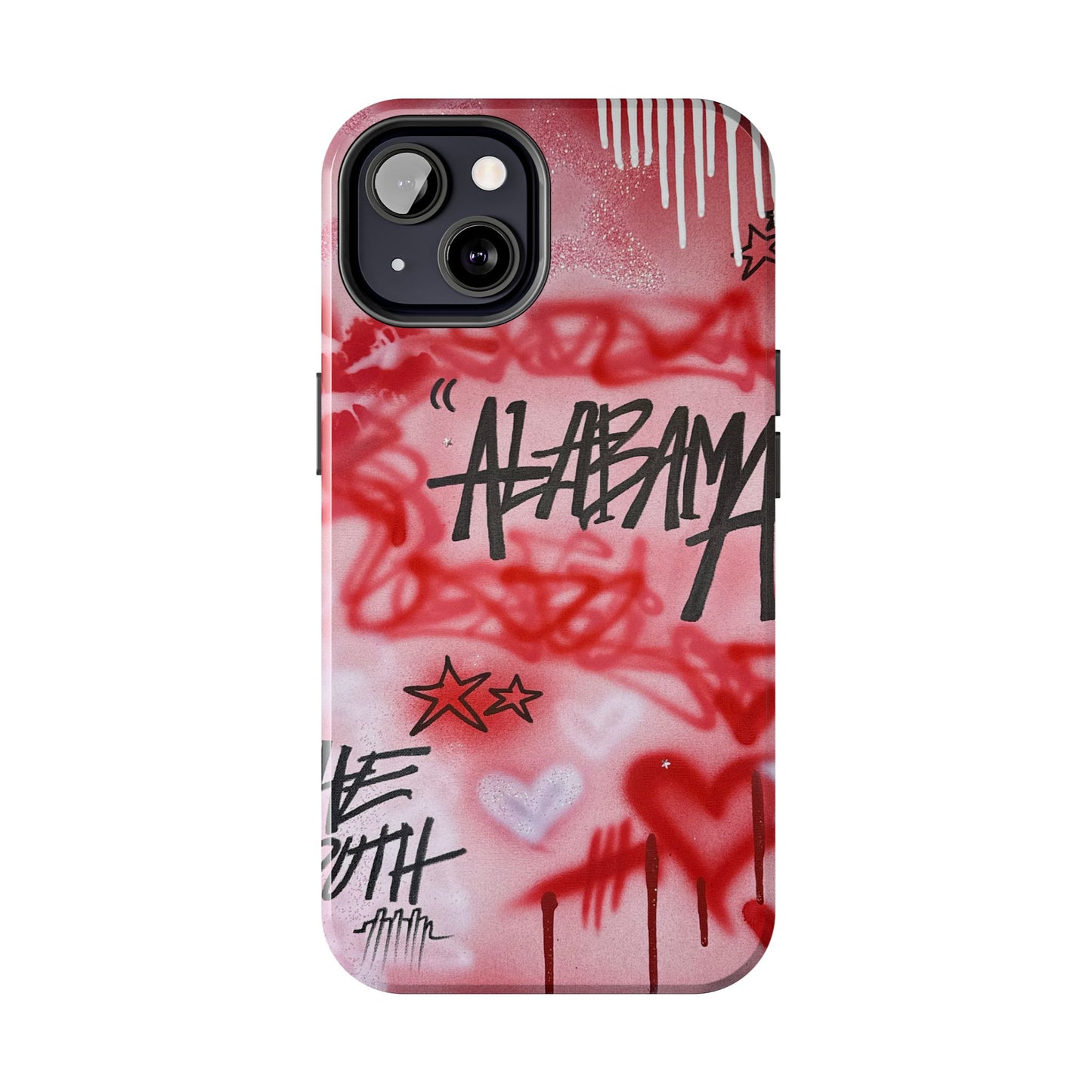 "alabama" airbrush iPhone case