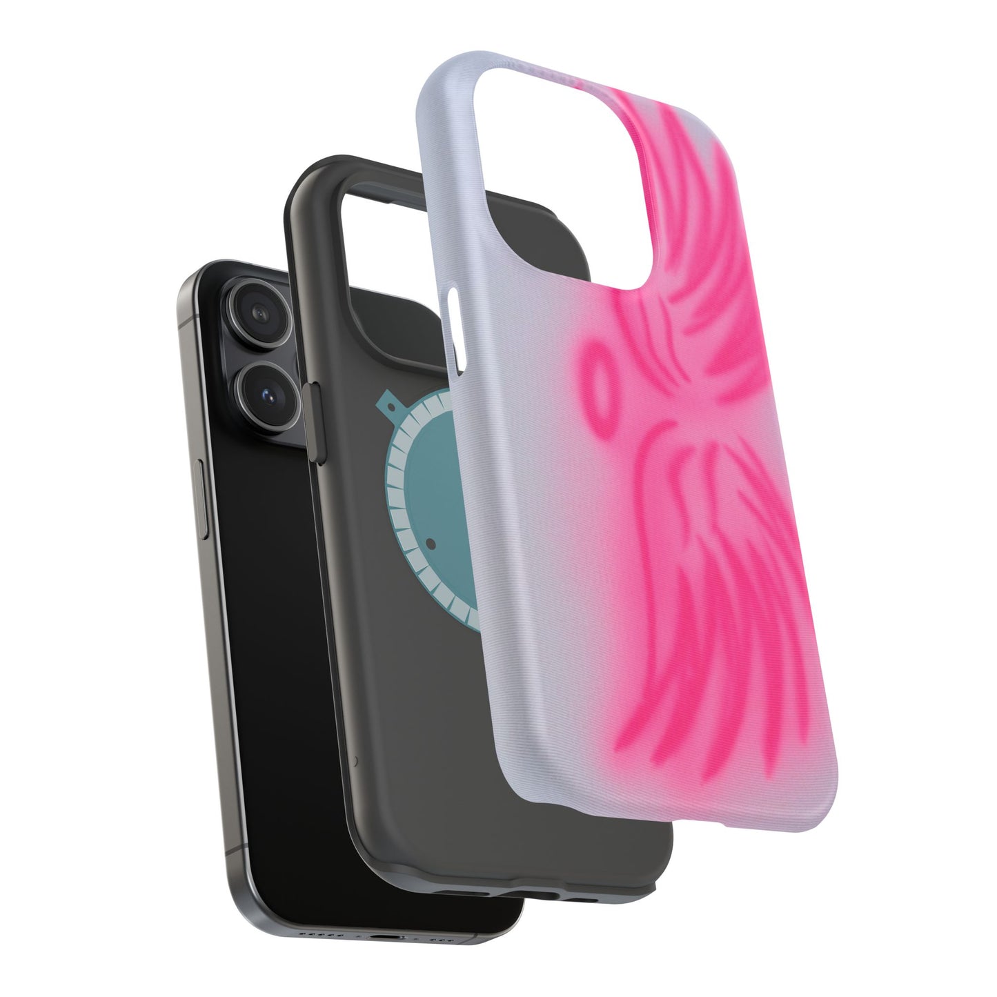 MagSafe "angel wings" airbrush iPhone case
