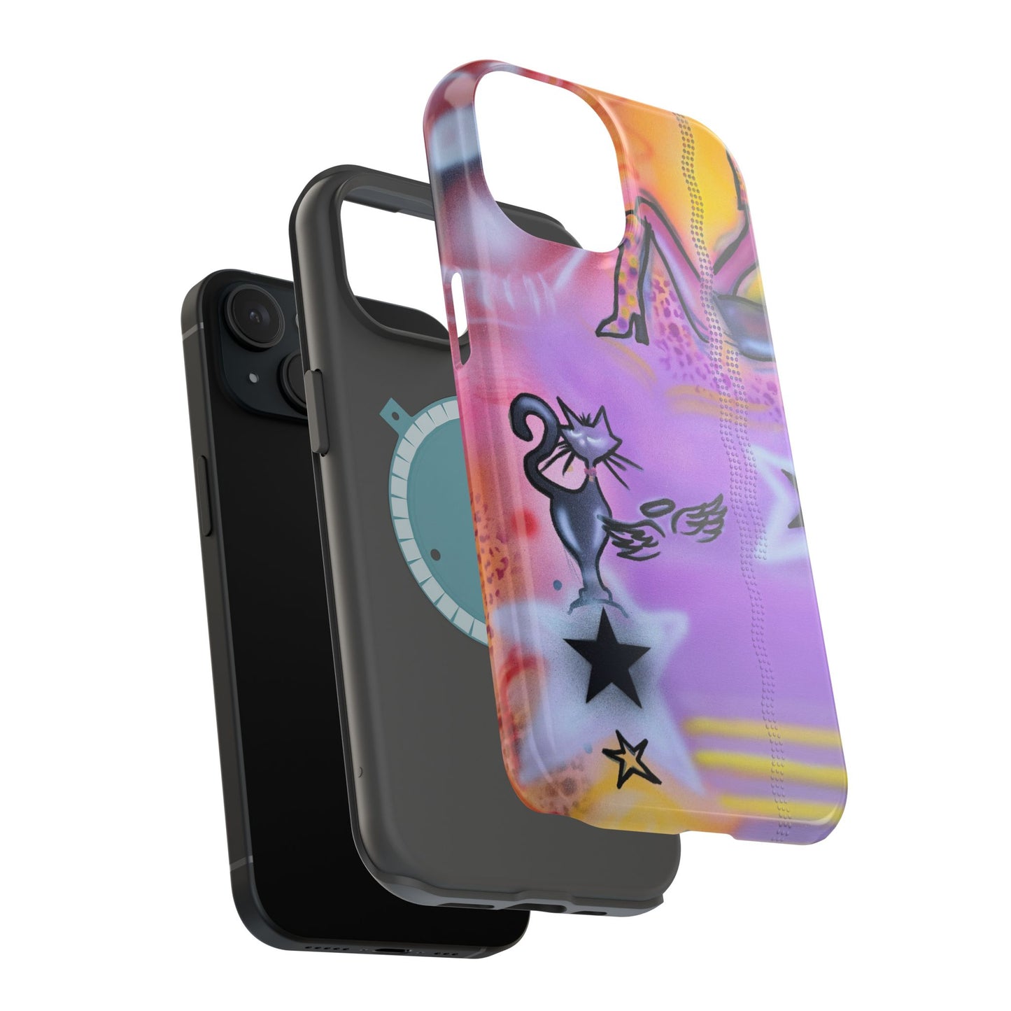 MagSafe @mayacain airbrush iPhone case