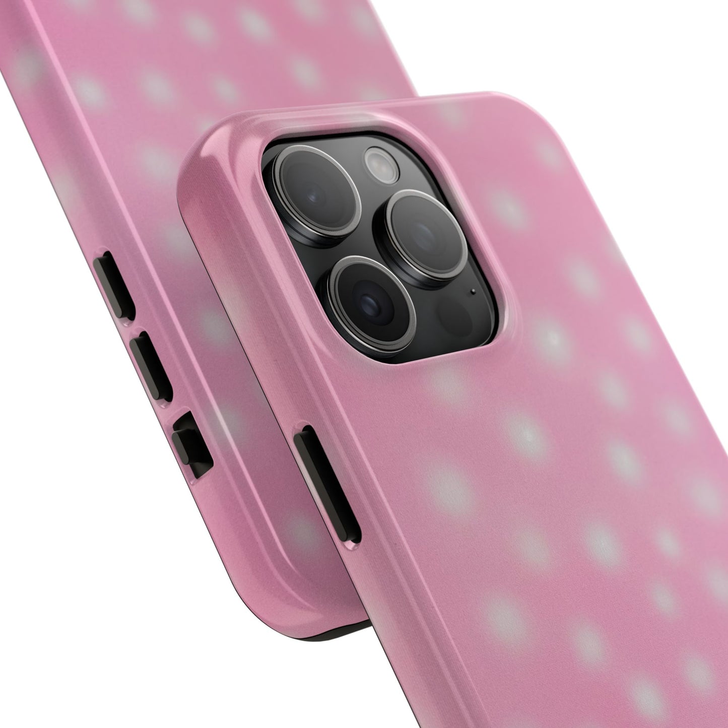 "strawberry swirl polka dots" airbrush iPhone case