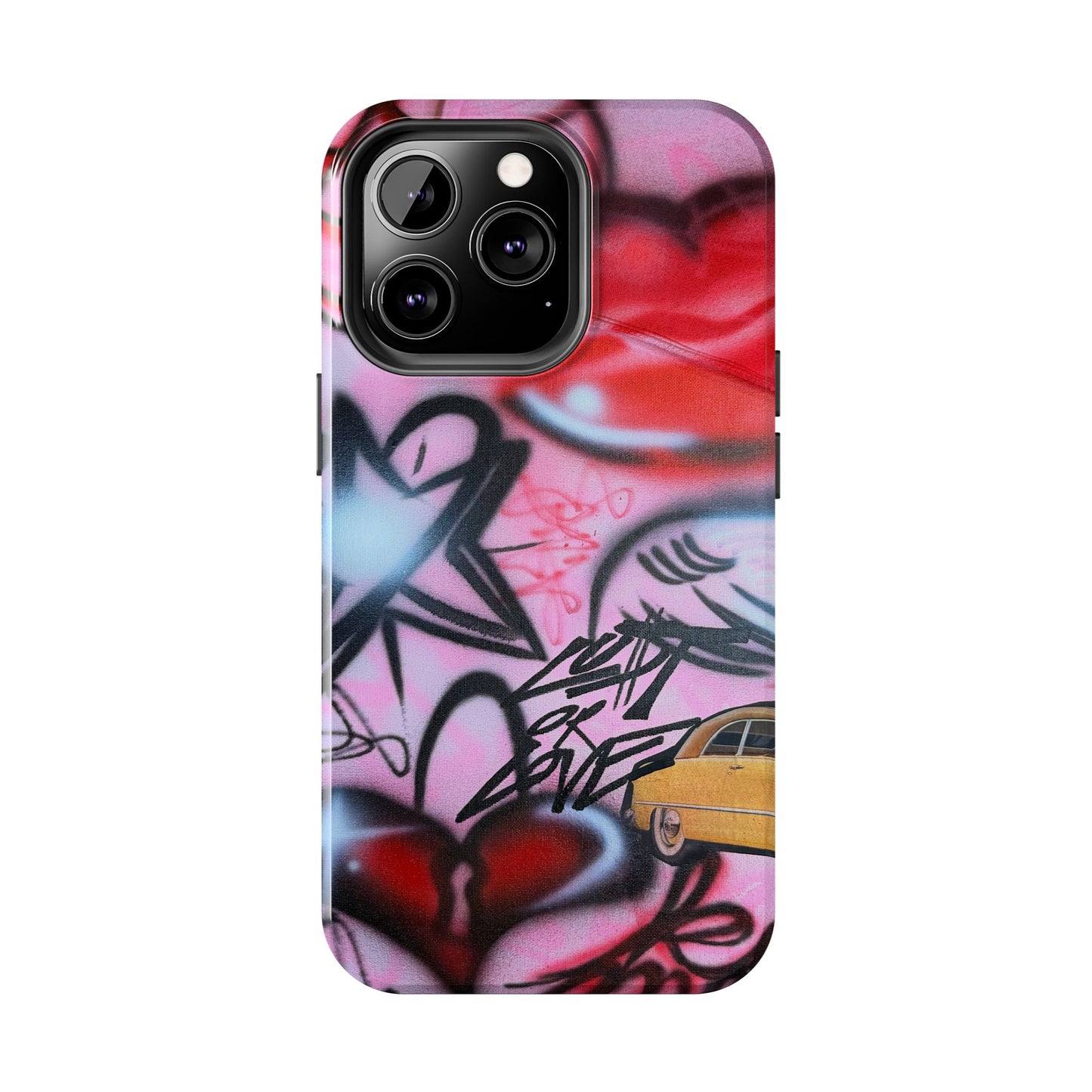 "lust or love" airbrush iPhone case