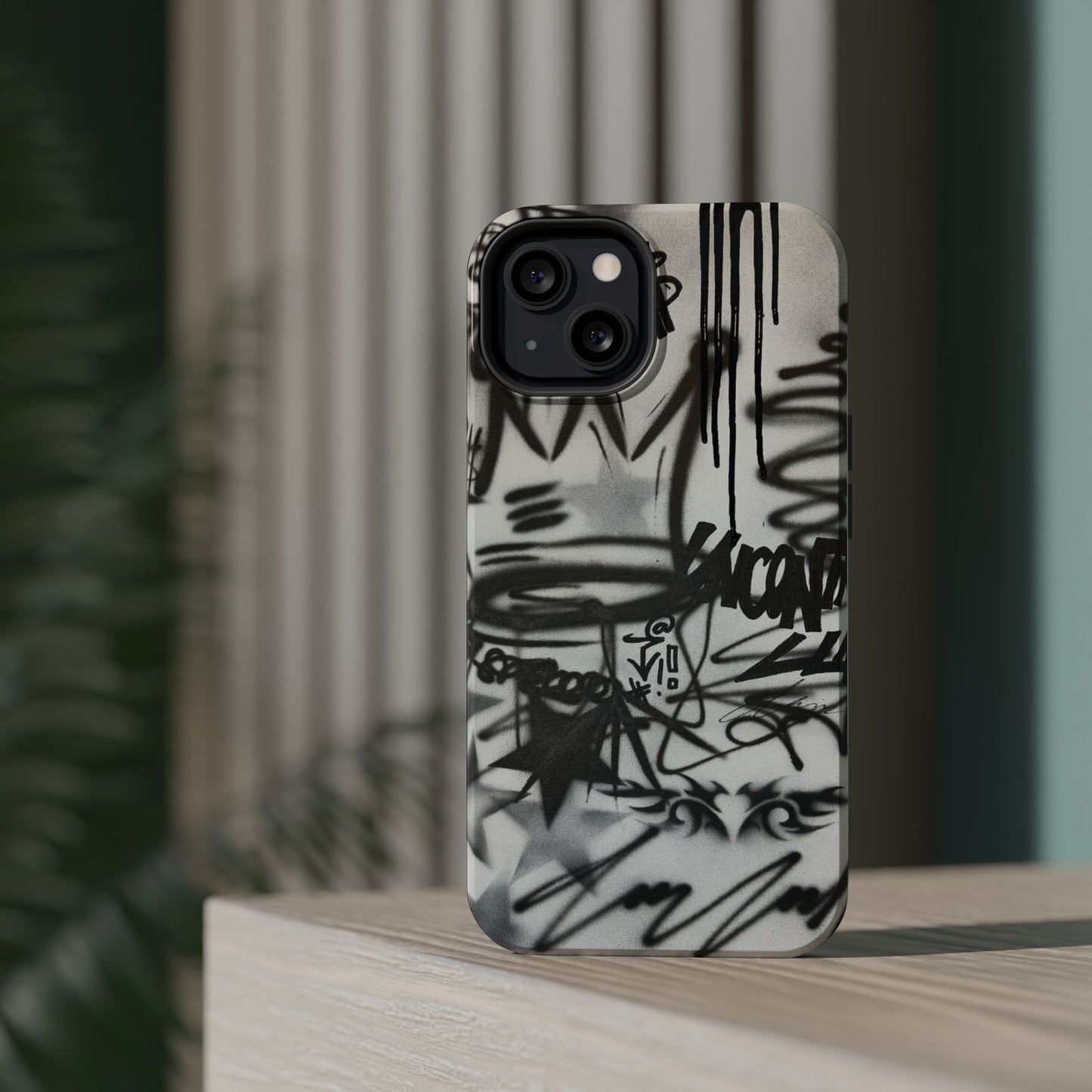 MagSafe "uncontrollable lust" airbrush iPhone case