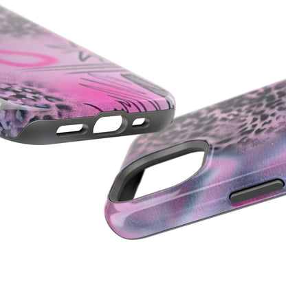 MagSafe "onyx cheetah" Airbrush iPhone Hülle