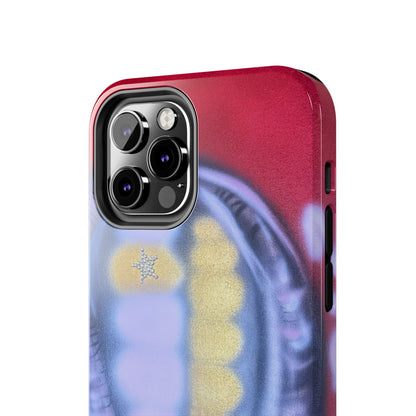 "bite me bling" airbrush iPhone case