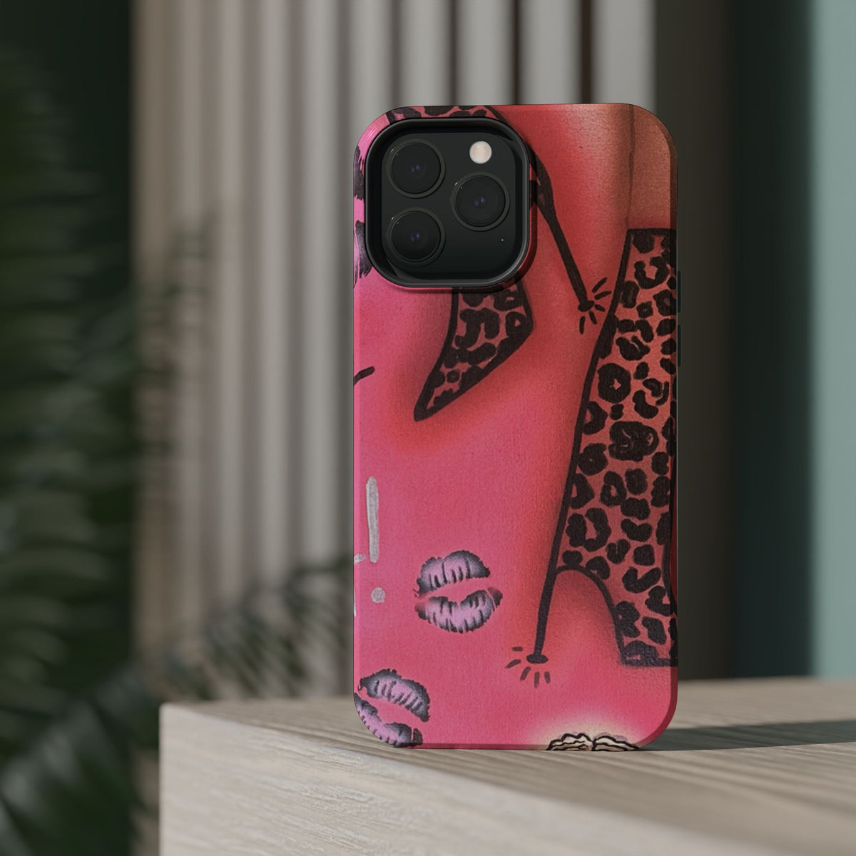 MagSafe „Cheetah Boots“ Airbrush iPhone-Hülle