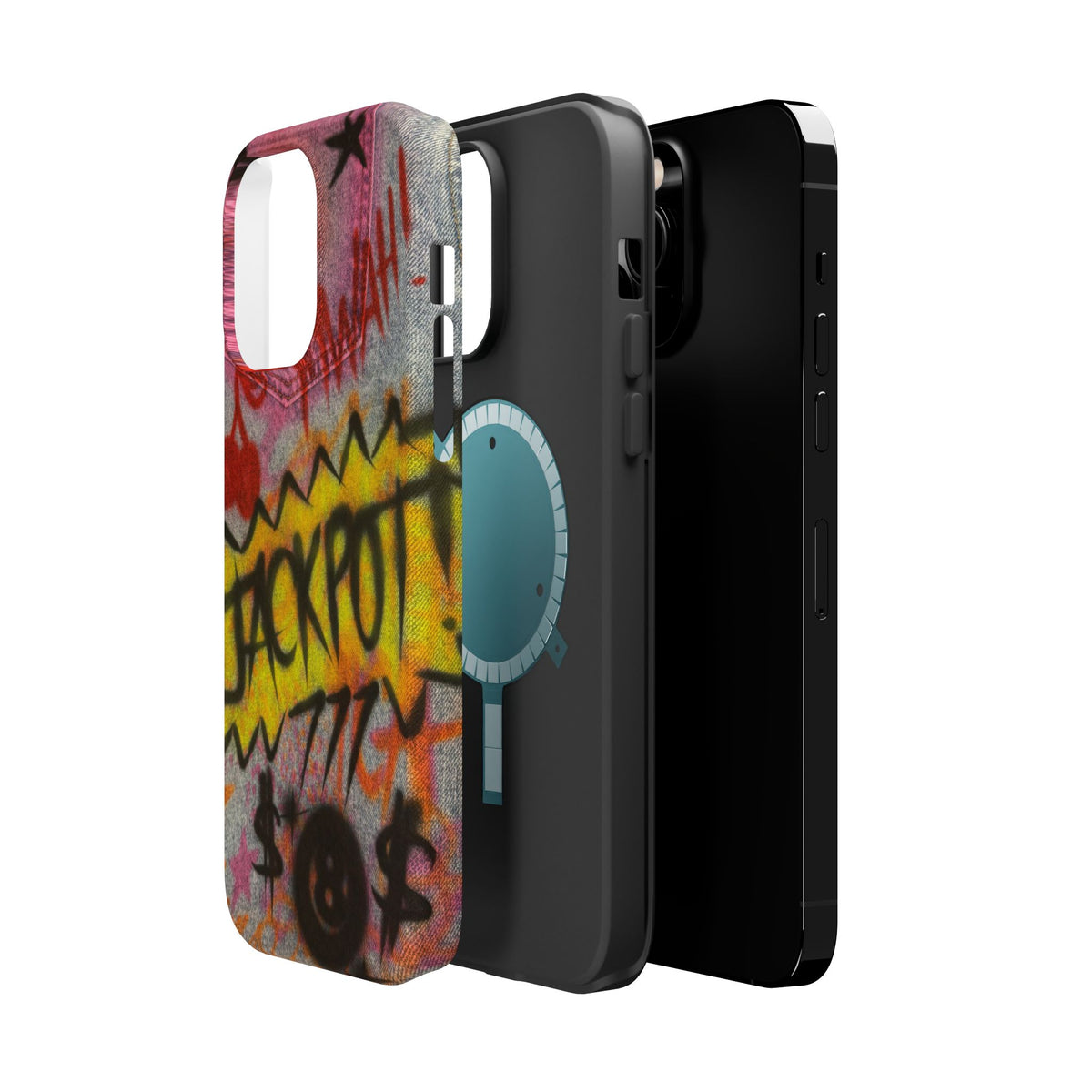 MagSafe "JACKPOT!" airbrush iPhone case