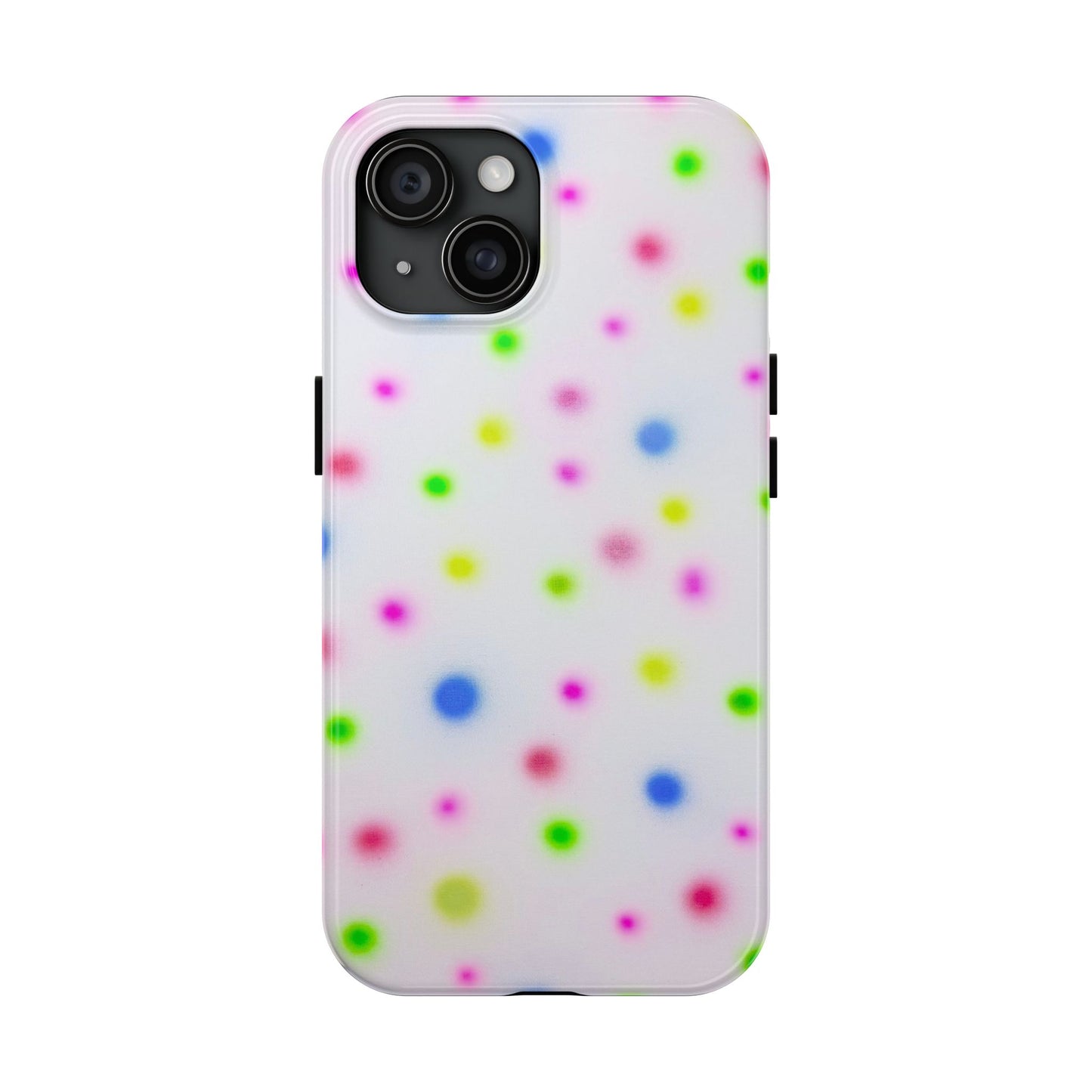 "birthday cake polka dot" airbrush iPhone case