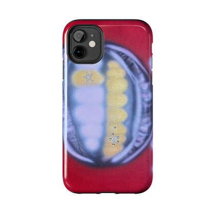 "bite me bling" airbrush iPhone case