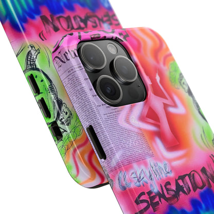 "skyline sensation" airbrush iPhone case