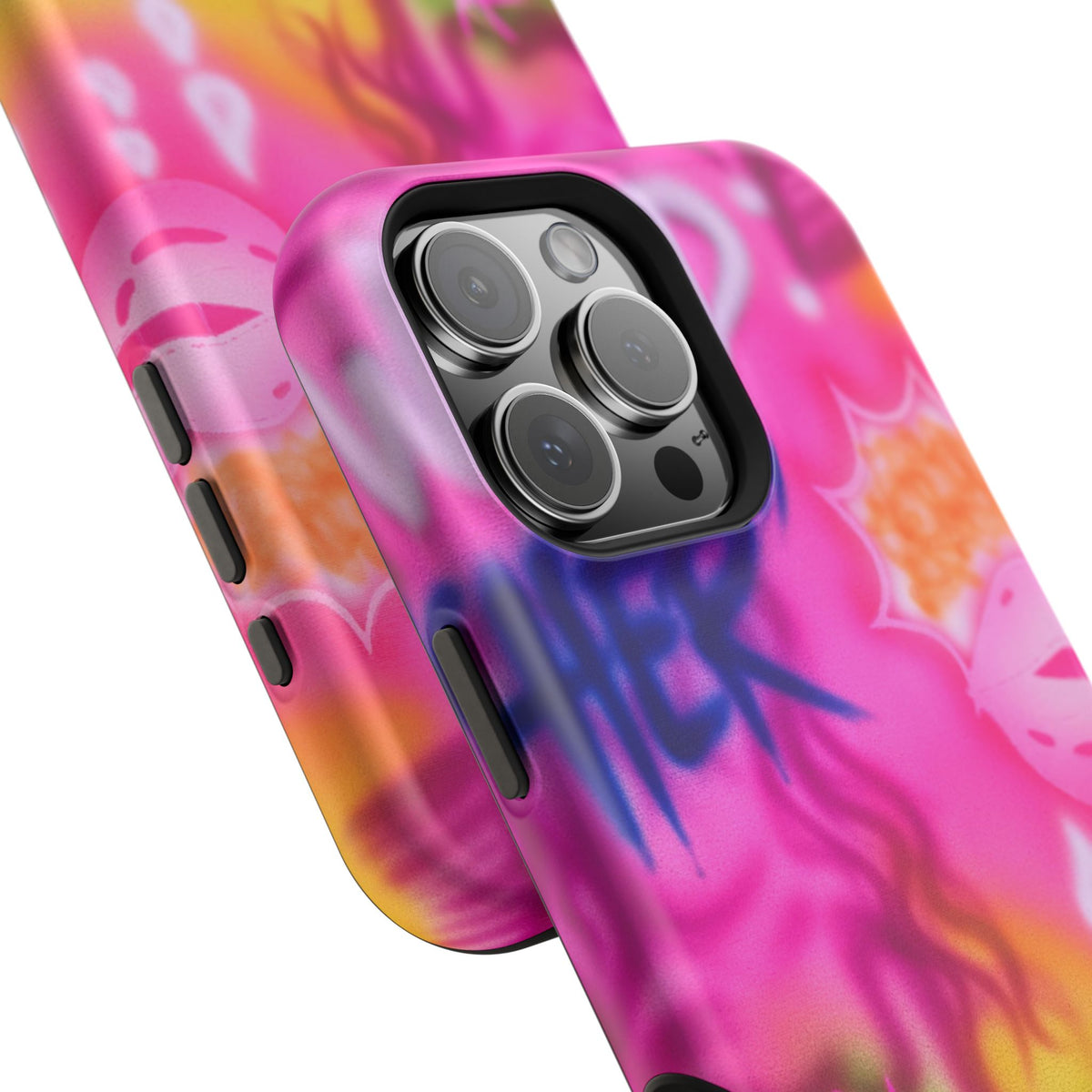 MagSafe "wanted" airbrush iPhone case