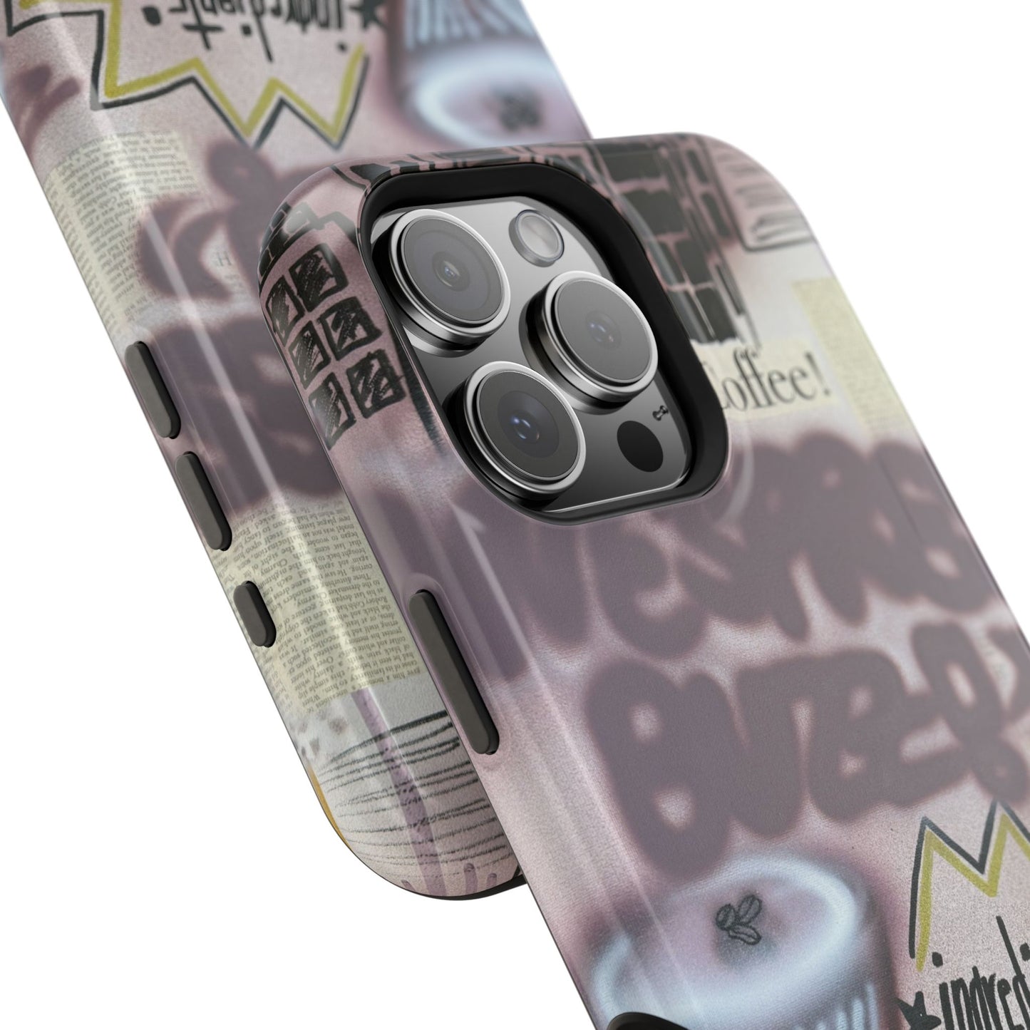 MagSafe "espresso martini" airbrush iPhone case
