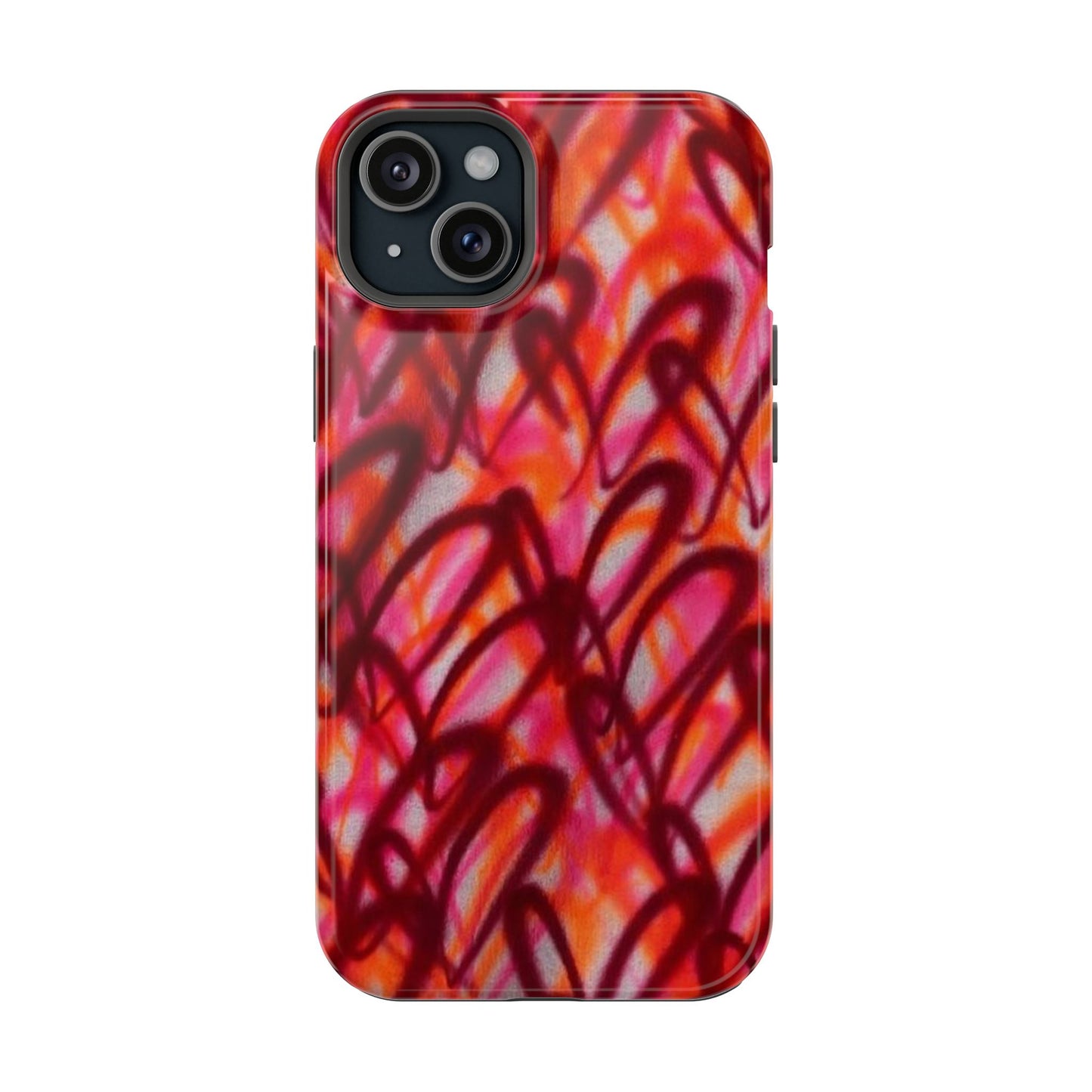 MagSafe „Graffiti Love“ Airbrush iPhone Hülle