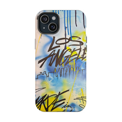 MagSafe "los angeles" airbrush iPhone case