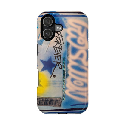 MagSafe "fashion forever" airbrush iPhone case
