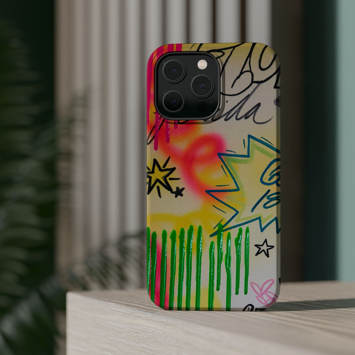 MagSafe "ferocious florida" airbrush iPhone case