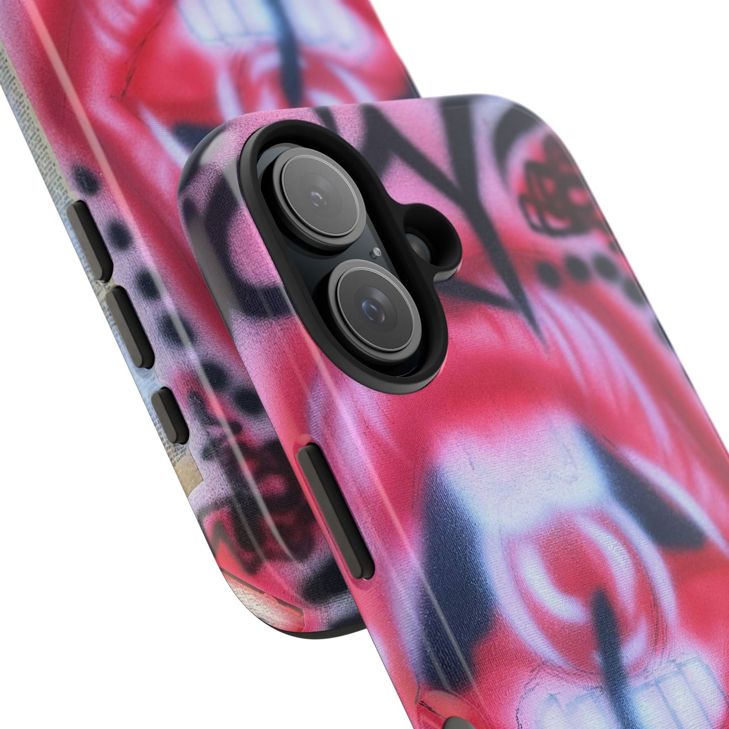 "be happy go lucky" airbrush iPhone case
