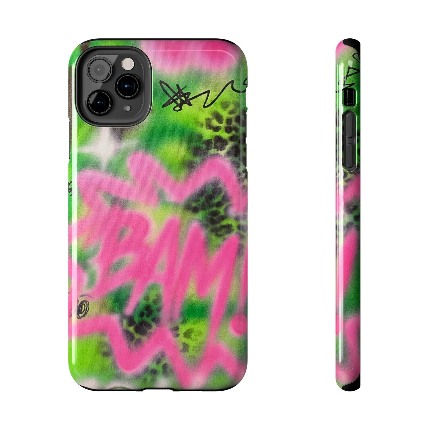 "BAM! pt. 2" airbrush iPhone case