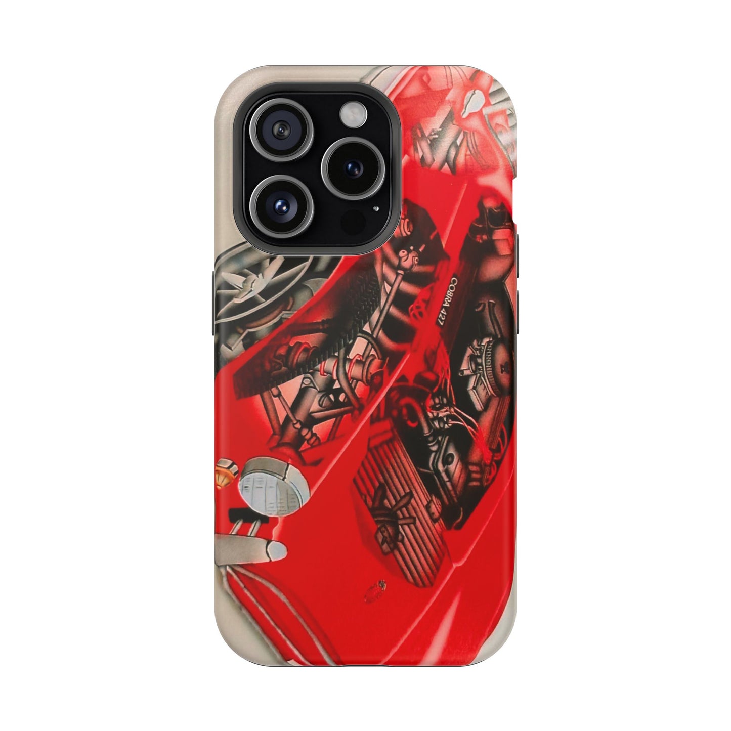 MagSafe "Cobra Phantom" Airbrush iPhone Hülle