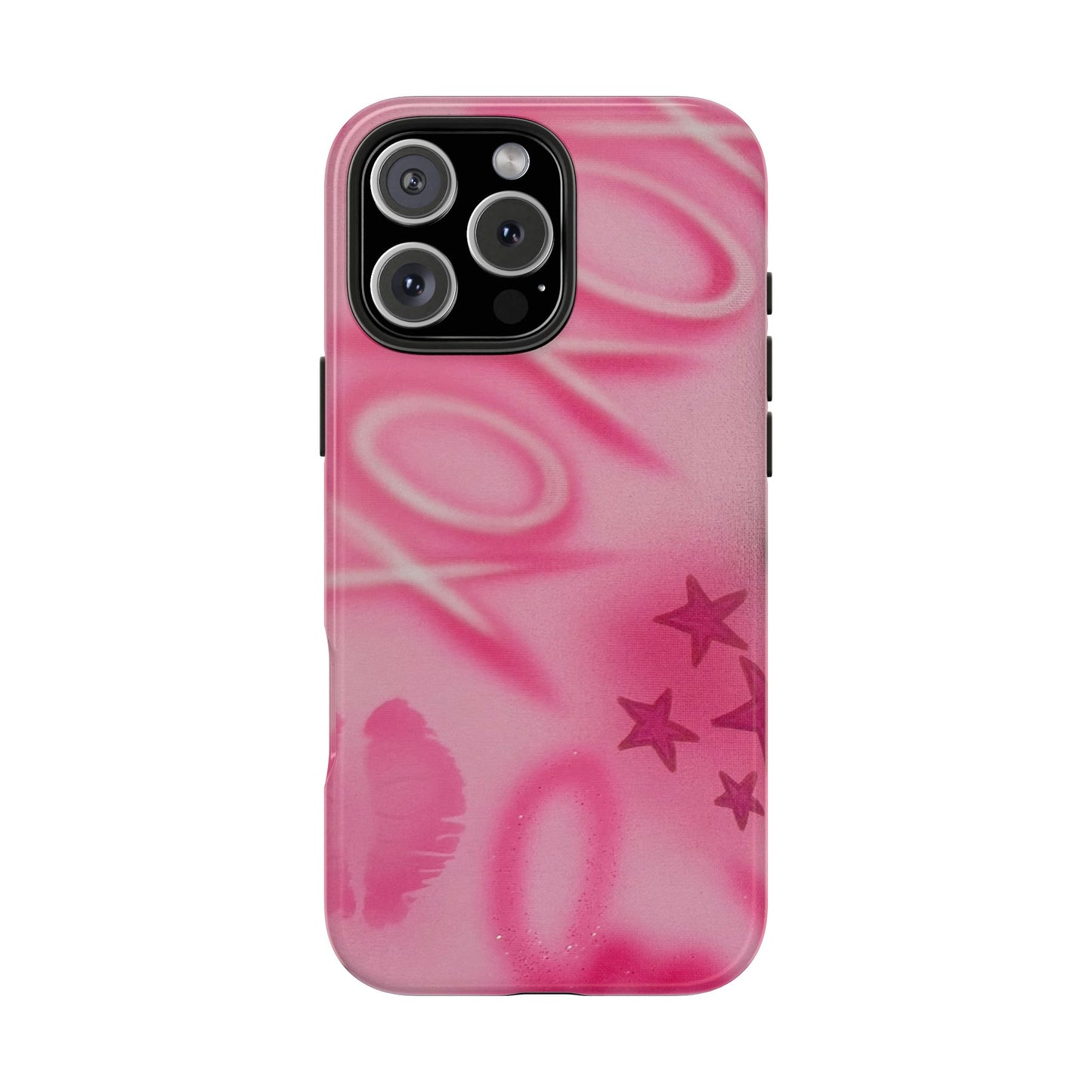 "perfectly pink" airbrush iPhone case
