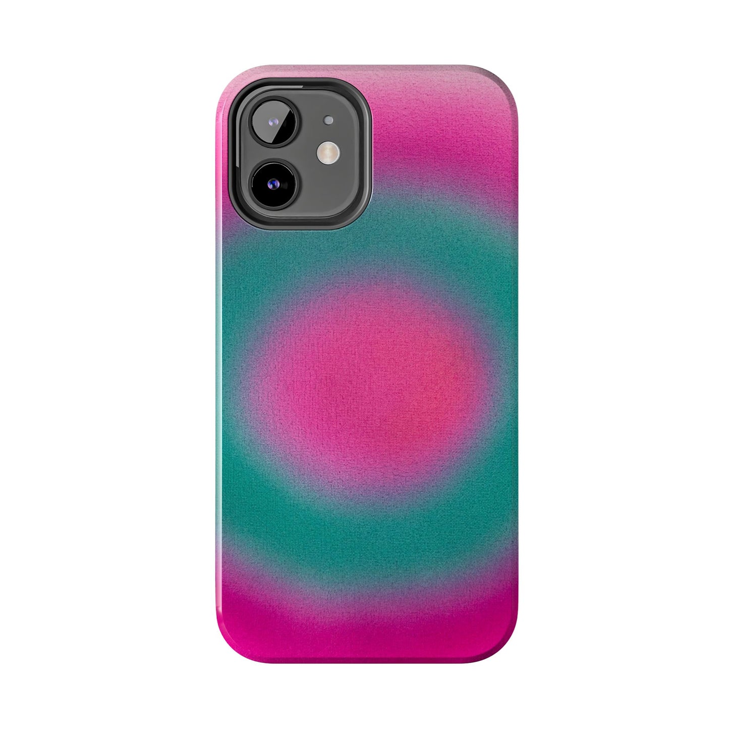 "watermelon swirl" aura airbrush iPhone case