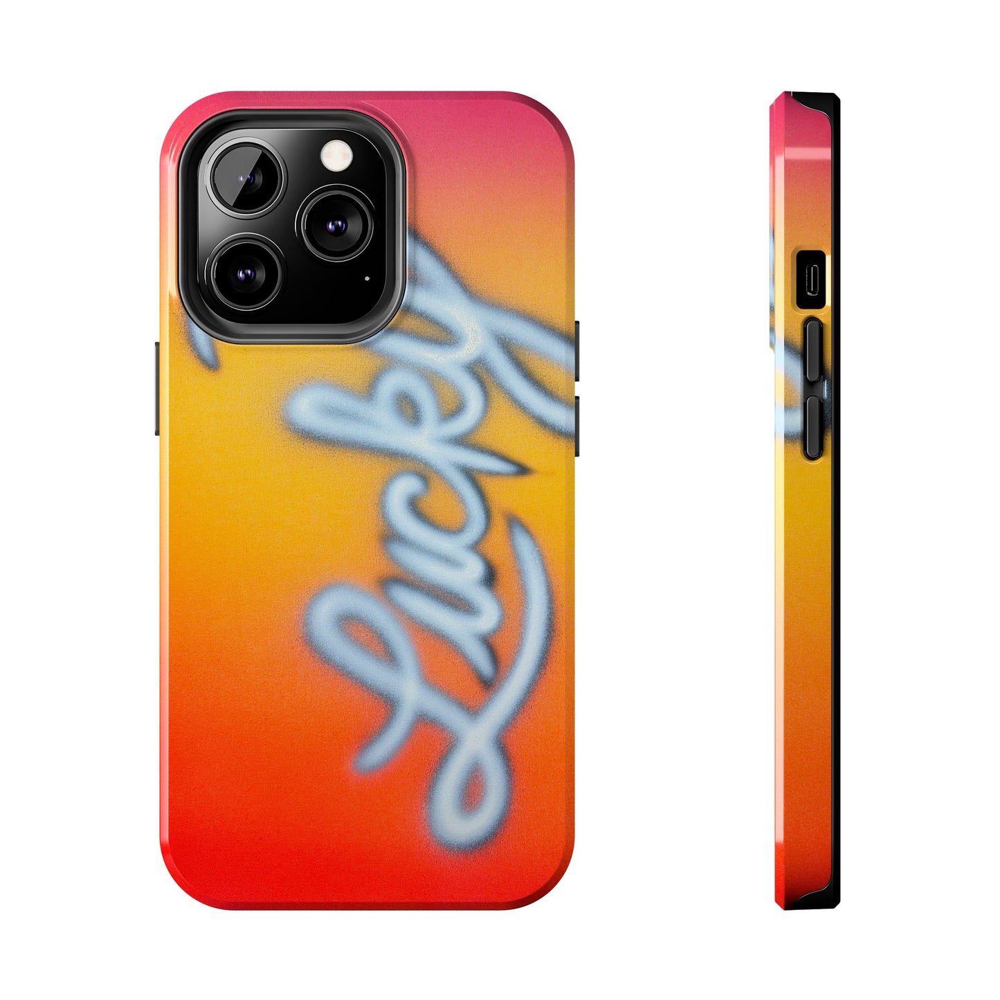 "lucky" airbrush iPhone case