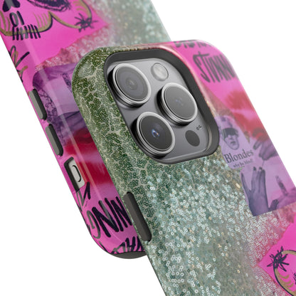 MagSafe "glitter gloss" airbrush iPhone case