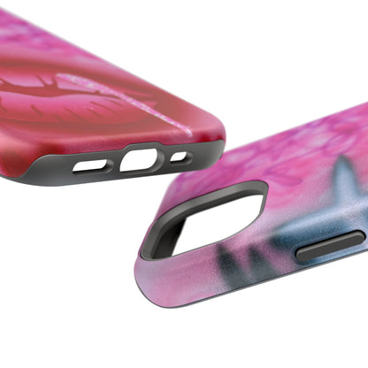 MagSafe limited edition "glitter aura" airbrush iPhone case