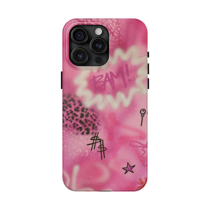 "BAM!" airbrush iPhone case