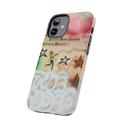 "the rodeo" airbrush iPhone case