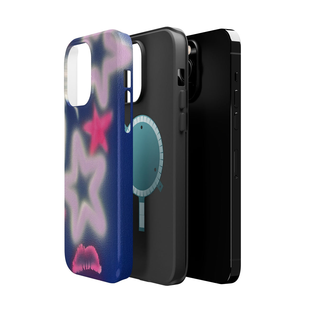 MagSafe "lavender luminary" airbrush iPhone case