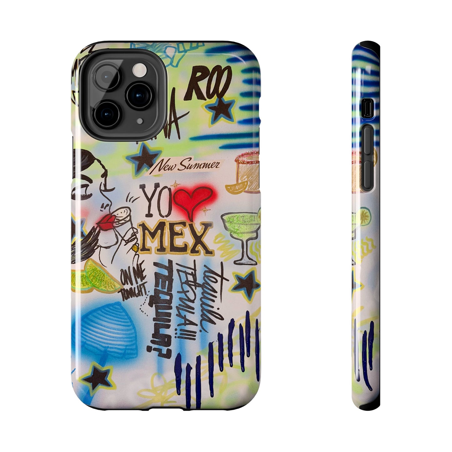 "salted lime" airbrush iPhone case